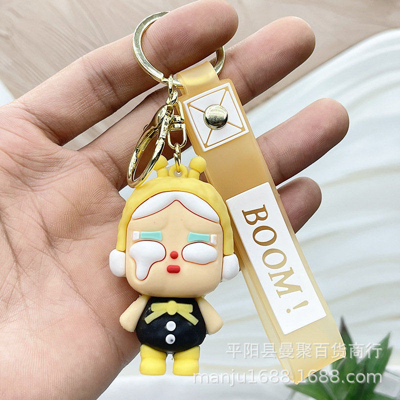 卡通拉布布挂件公仔可口可乐拉布布pvc钥匙扣盲盒挂饰服装辅料配|undefined