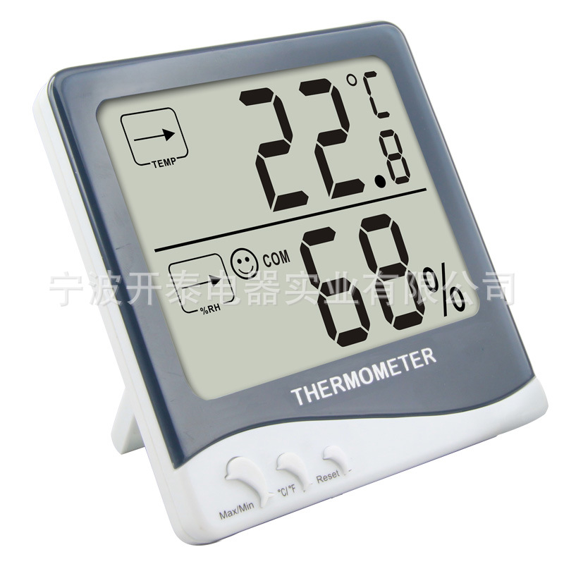 Termohigrómetro Digital de Escritorio KT, con Reloj Despertador y Calendario, para Oficina image 15