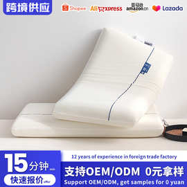 云朵酒店深度睡眠记忆枕零压慢回弹枕芯单人记忆棉礼品枕头厂直供