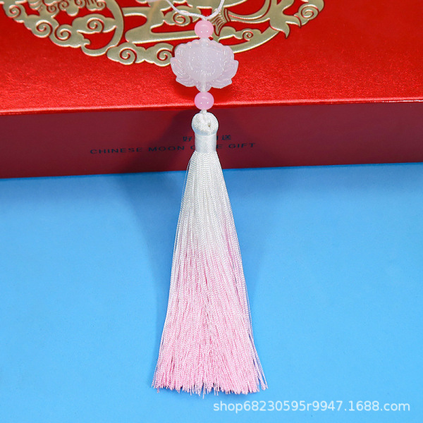 Anti -white jade lotus flowing Su Suizi national traditional hand…