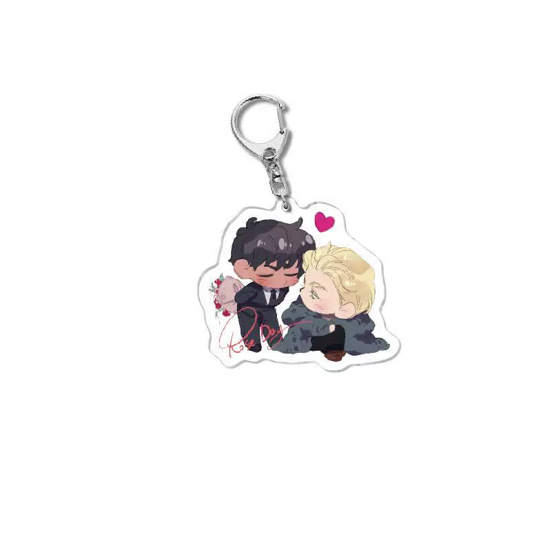 Acrylic Keychain (Codename Anastasia) Double-Sided 6 cm, Cute Character Pendant