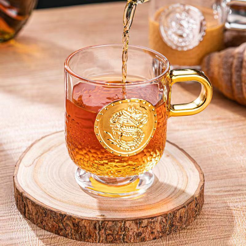 Creative glass shot glass for home use for whiskey
