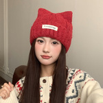 è����ë��ñ��ͷΧŮ��ɰ���ñ���ﶬ���Ӻ������ů��֯ë��ñ