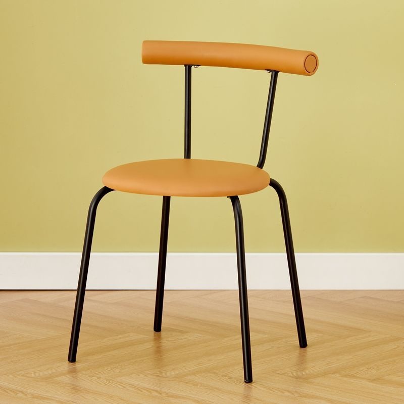 (Silla de tortilla marrón-negro)