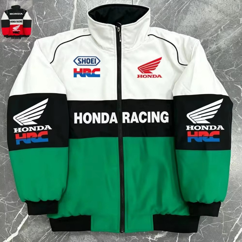 2026 European and American Cross-Border Wholesale 3D Digital Printing F1 Racing Spring and Autumn Motorcycle Jacket F1 Jacket European and American Style