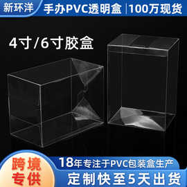 现货批发手办pvc透明包装盒适用funko-pop玩具收藏保护盒pvc盒子