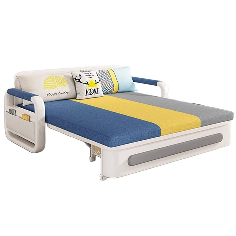 Un nuevo sofá de doble propósito sala de estar pequeño sofá cama multifuncional retráctil para una persona doble balcón plegable