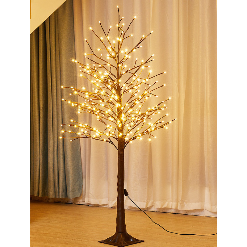 Transfronterizo árbol de Navidad Lámpara decorativa árbol LED Lámpara Luminosa Árbol cifrado simulación luminosa Navidad Año Nuevo decoración adornos