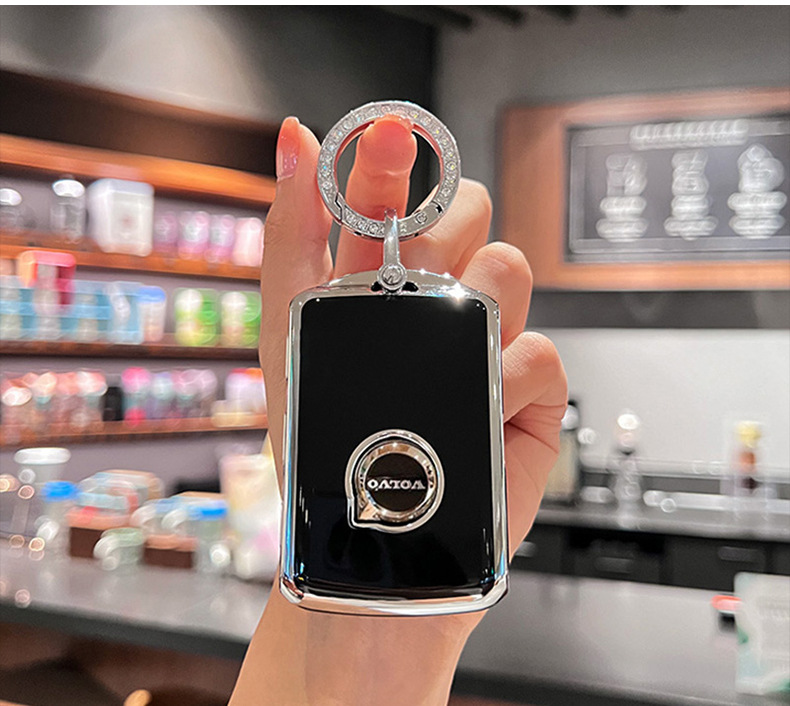 Special Volvo Key Cover for Xc60, Xc40, S90, S60, Xc90, V60, V90 High-End Car Key Case for Men and Women