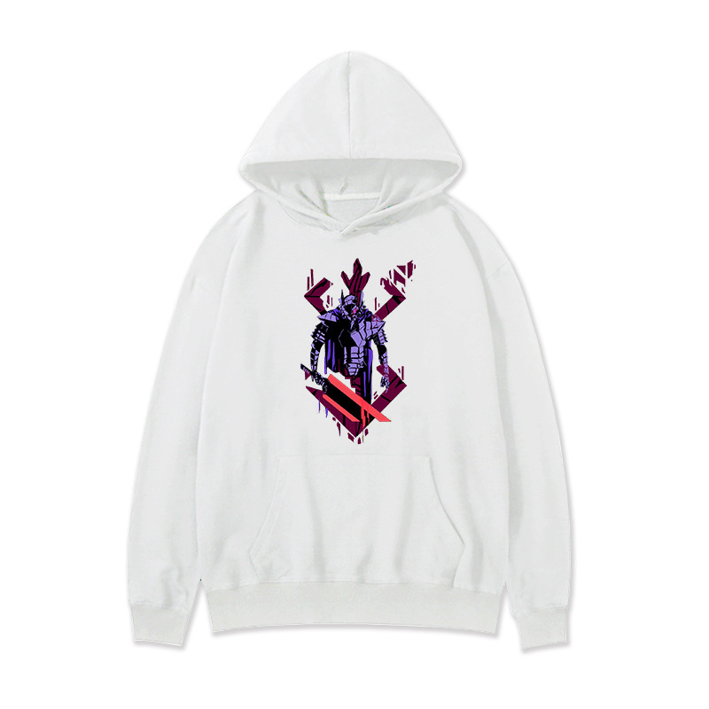 Swordwind Legend Anime Periférico Suéter con capucha Marca Warrior Segunda dimensión Sudadera con capucha suelta casual europea y americana