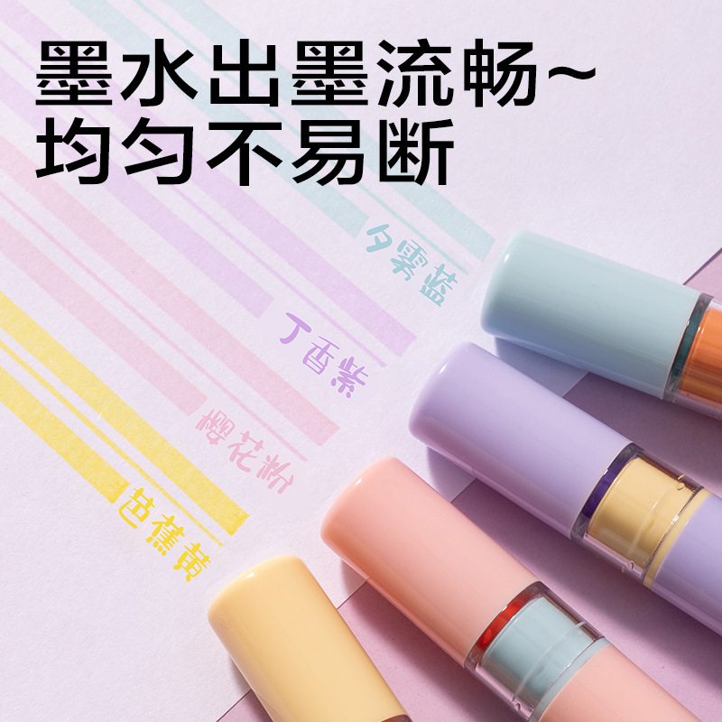 SK235 lupa modelado fluorescente trazo clave marcador de color bolígrafo de los estudiantes para hacer bolígrafo de cuenta manual