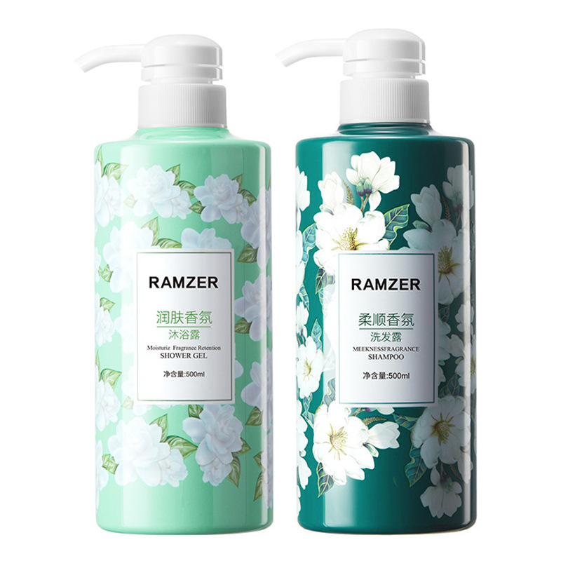 Lan Shizhe champú de fragancia suave y sedosa limpieza profunda champú de cabello suave gel de ducha al por mayor