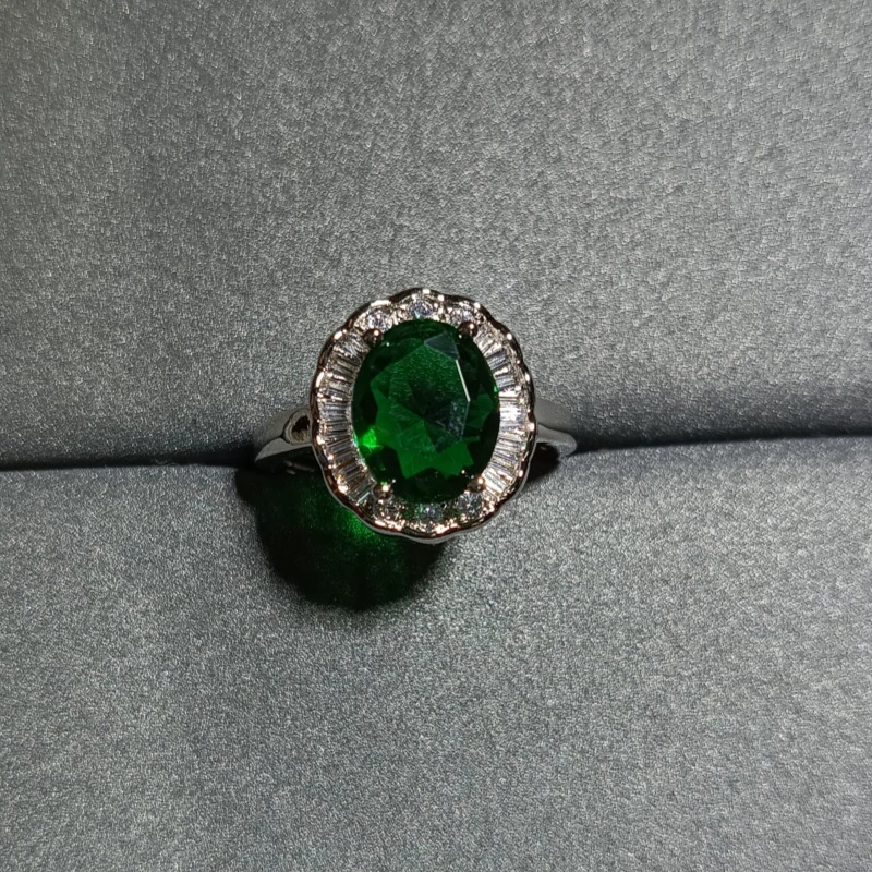 Ювелирный набор — кольцо, серьги и подвеска, морской сине‑ gemstone? камень, многоцветные варианты