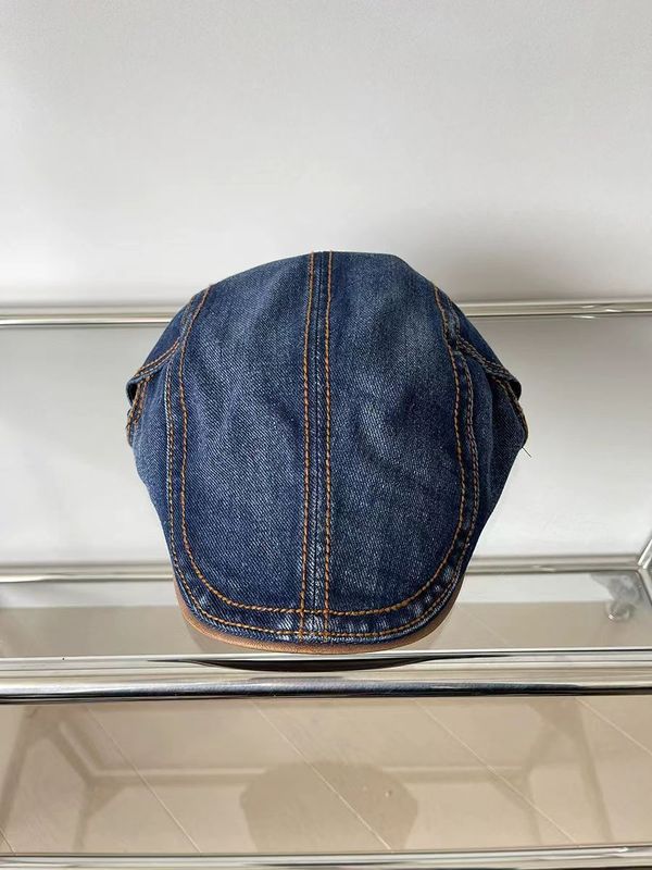 【Tou】新款豹纹时髦小众平顶鸭舌帽女复古街头潮流休闲百搭高品|undefined