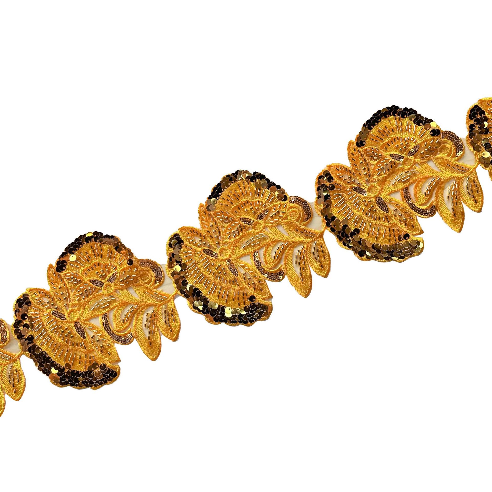 Hermosas pañuelas multicolores bordadas de encaje decoración de tela calcomanías de estilo nacional vestido vestido pantalones pie decoración pegatinas image 23