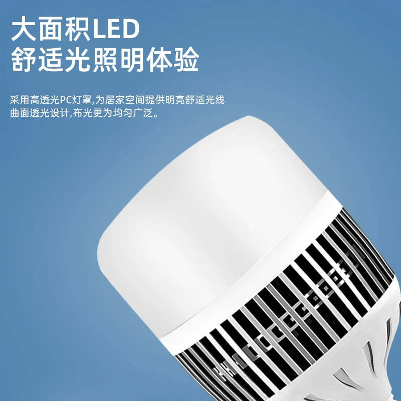 亚明 LED energy-saving lamp, industrial bulb, lights, high power, with screw socket, wholesale