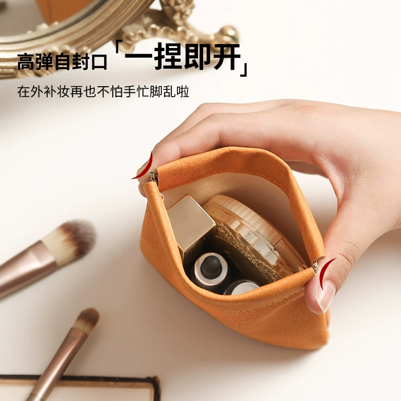 Косметичка портативный красный конверт ручной клади небольшая сумка внутри мини-сумка в сумке автоматически заполняется внутри очков