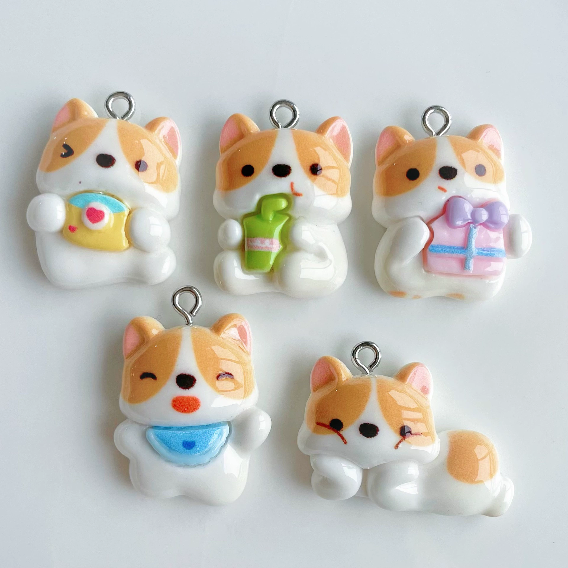 Cartoon cute bib, accessories, accessory, pendant, keychain, DIY