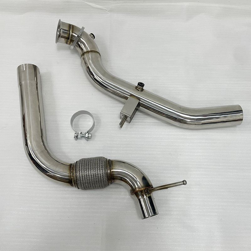 The Exhaust Pipe Head Section Is Suitable for 15-16 Ford Mustang Ecoboost 2.3t Ss 3inch