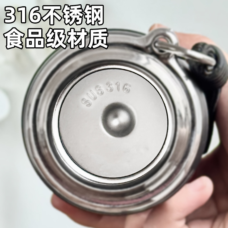 新しいミルク魔法瓶カップ、ポータブル、シンプル、大容量、ステンレス鋼のダブルドリンクスポーツウォーターカップ、男性と女性向け、見栄えの良いビジネス|undefined