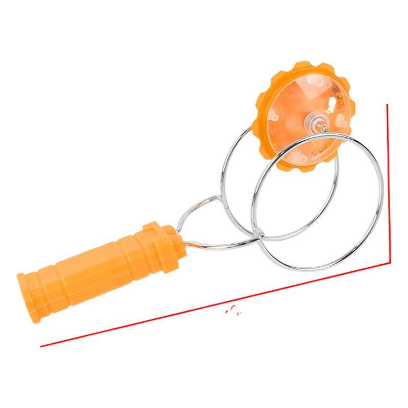 Высокое качество красочный Летающий волшебный гироскоп Магнитный Волшебный гироскоп орбита йо-йо с ручным приводом гироскоп стойло горячая распродажа