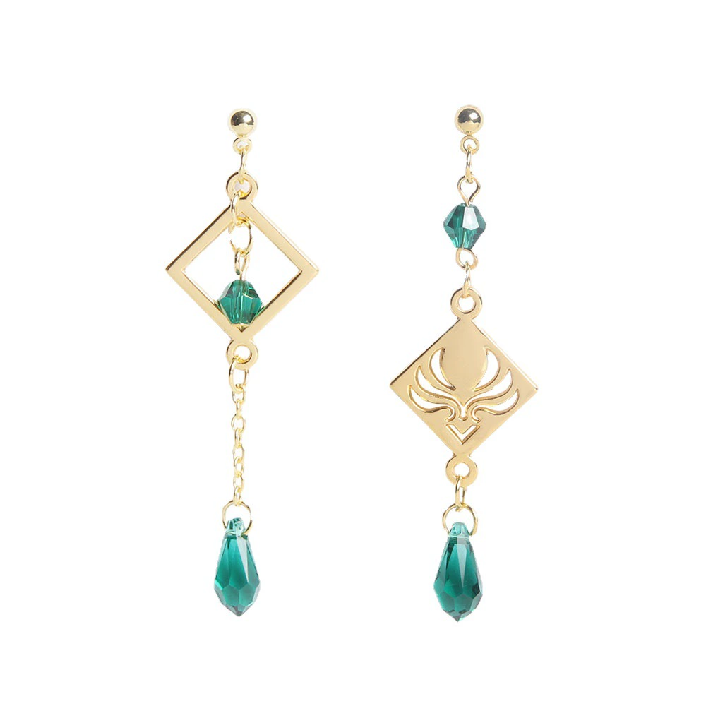 Серьги с кисточками в стиле мультфильма, косплей