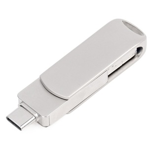 OTG metal USB flash drive 512GB 1TB mobile phone USB flash drive is suitable for Apple Android TYPE-C four in one