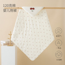 新生儿抱被120克婴儿纯棉包被初生包单秋冬被子襁褓产房宝宝用品