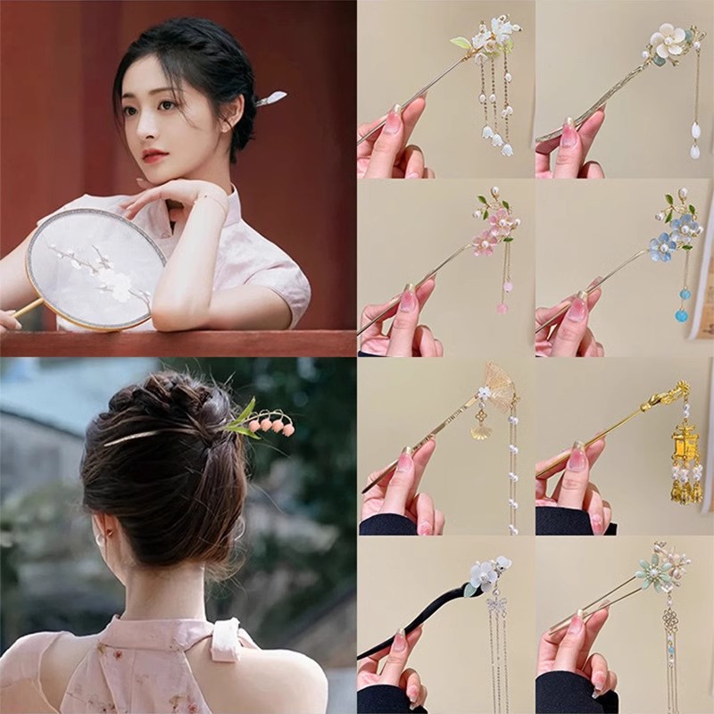 Estilo antiguo chino Han ropa de aleación de mujeres LiuLiBuoQiao