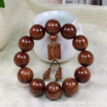 墨西哥黄花梨手串20mm念珠佛珠手链高密度男女士款饰品批发拿货