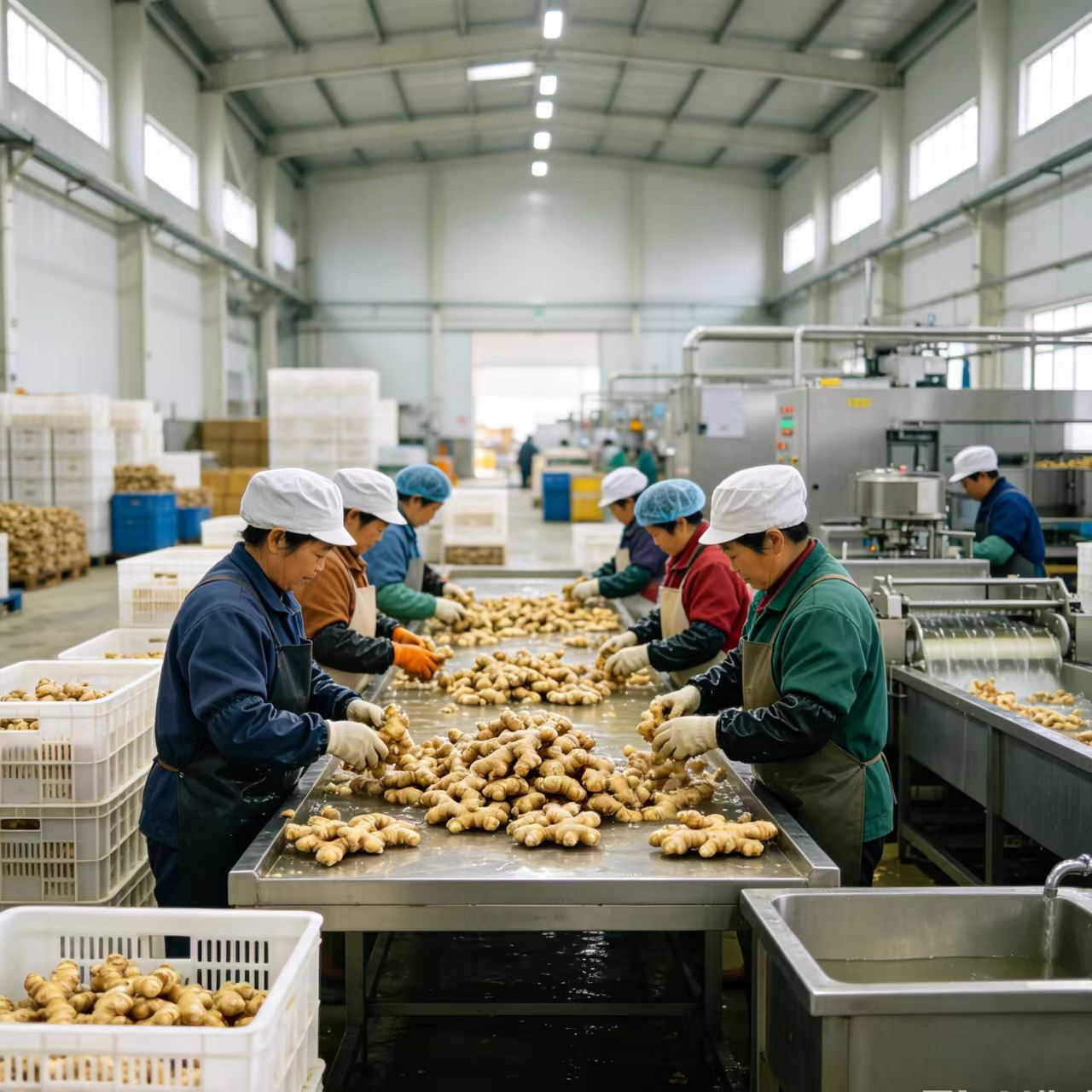 生姜出口山东生姜大黄姜  小黄姜 老姜手续齐全批发商场电商出口
