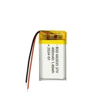 UN38.3�J�C602035�ۺ����늳�400mAh������LED�����݃x���늳�