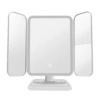 Three-fold mirror without lamp style