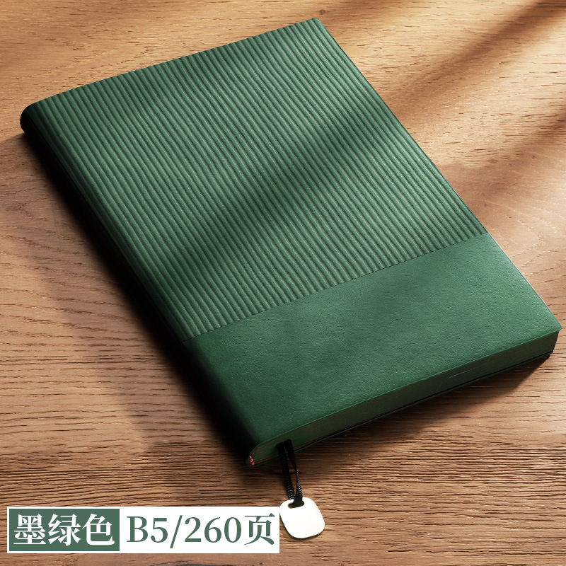 Simple de tres piezas A5 cuaderno de negocios al por mayor Bloc de notas caja de regalo cuaderno diario de oficina en stock al por mayor