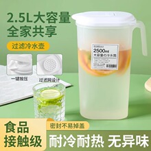 【新人专享价】1.8L冰箱冷水壶耐高温大容量塑料凉水壶果茶凉茶壶