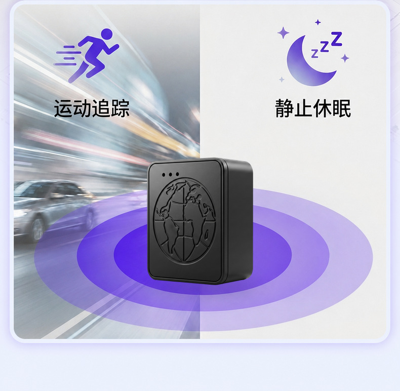 GPS locator Beidou 4G strong magnetic car wireless tracker, installation-free low-power vehicle tracking device