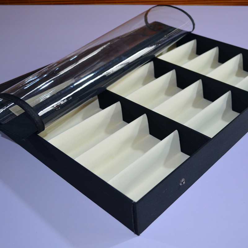 Caja de exhibición de gafas directas de fábrica 18 gafas multifuncionales caja de exhibición de gafas de sol caja de exhibición