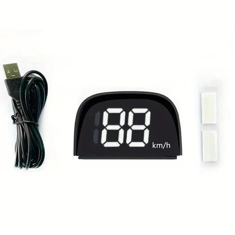 Cross-Border Universal Car Hud Head-Up Display Beidou Satellite Speedometer Kmh/Mph Speed Display Speed Measuring Device