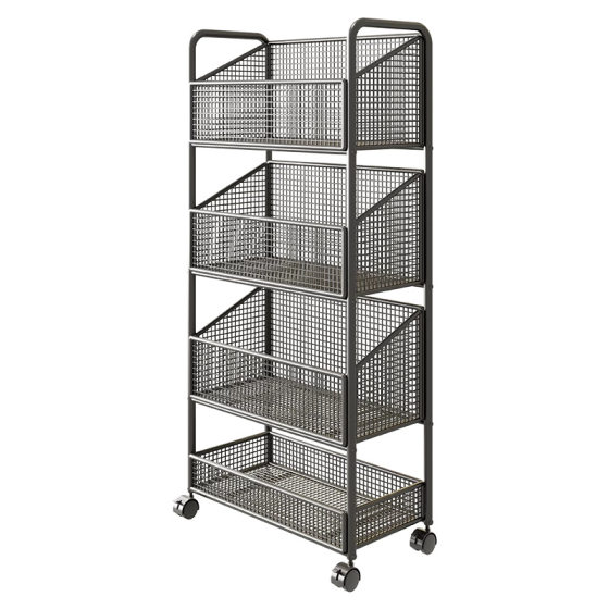 Supermarket Snack Mobile Shelf Convenience Store Internet Celebrated Beverage Food Display Rack Commissary Toy Multi-layer Storage Rack