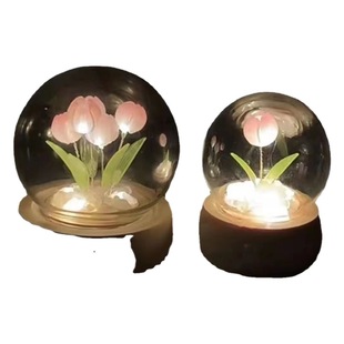 Handmade DIY small flower fan handmade DIY small flower mini Yujin Fragrance lamp material package finished handmade female