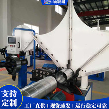 全自动螺旋风管机 咬缝薄壁管成型机 油烟除尘送风管加工设备