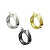 Anti -body cat earlier fingers fingering ring, windows, ladies anti -wolf men's outdoor products 1 finger buckle cat ear finger