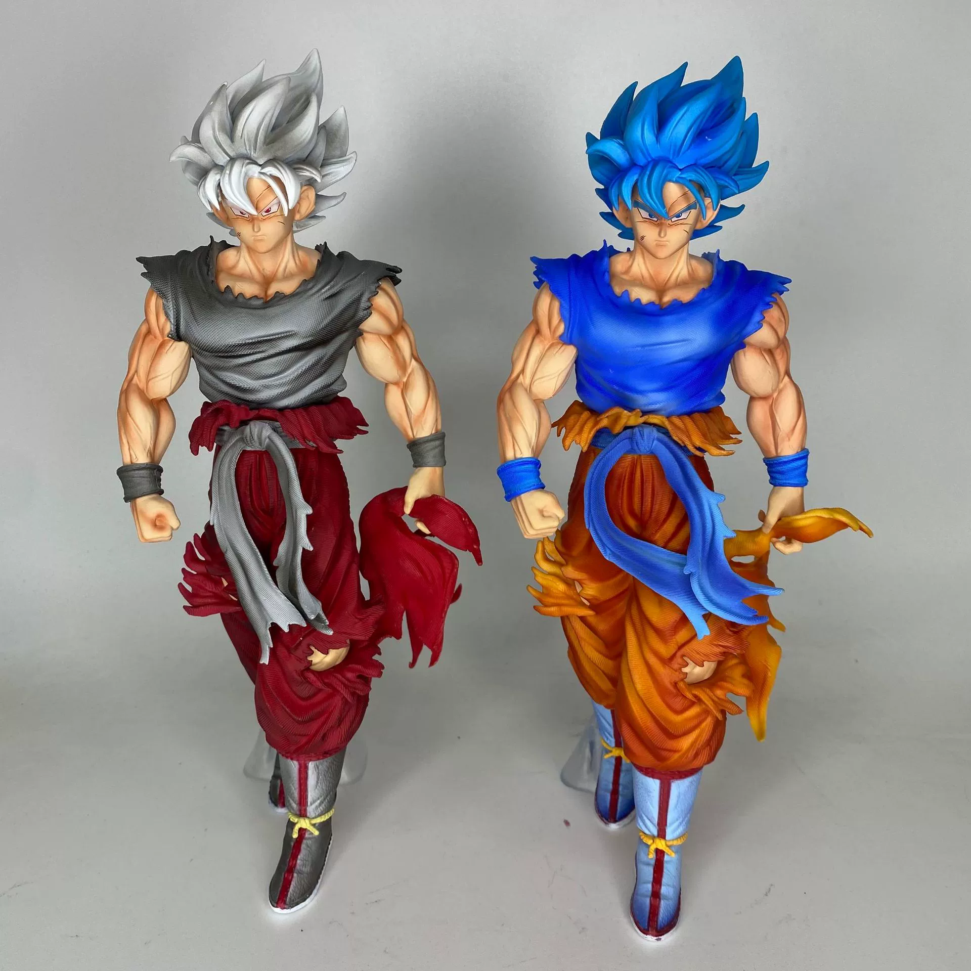 Фигура по серии Dragon Ball Super Blue Goku единственная, синий/еженедельный цвет, модель, украшение в коробке, ручная работа, офисная фигура, оптовая продажа