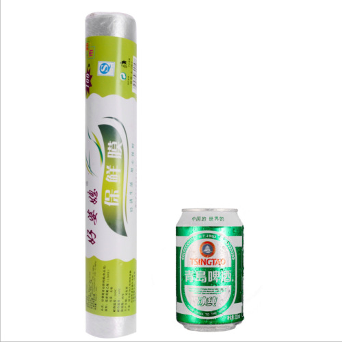 Good mother-in-law and daughter-in-law food PE cling film 30cm wide 20m long kitchen refrigerator microwave oven fruit and vegetable preservation