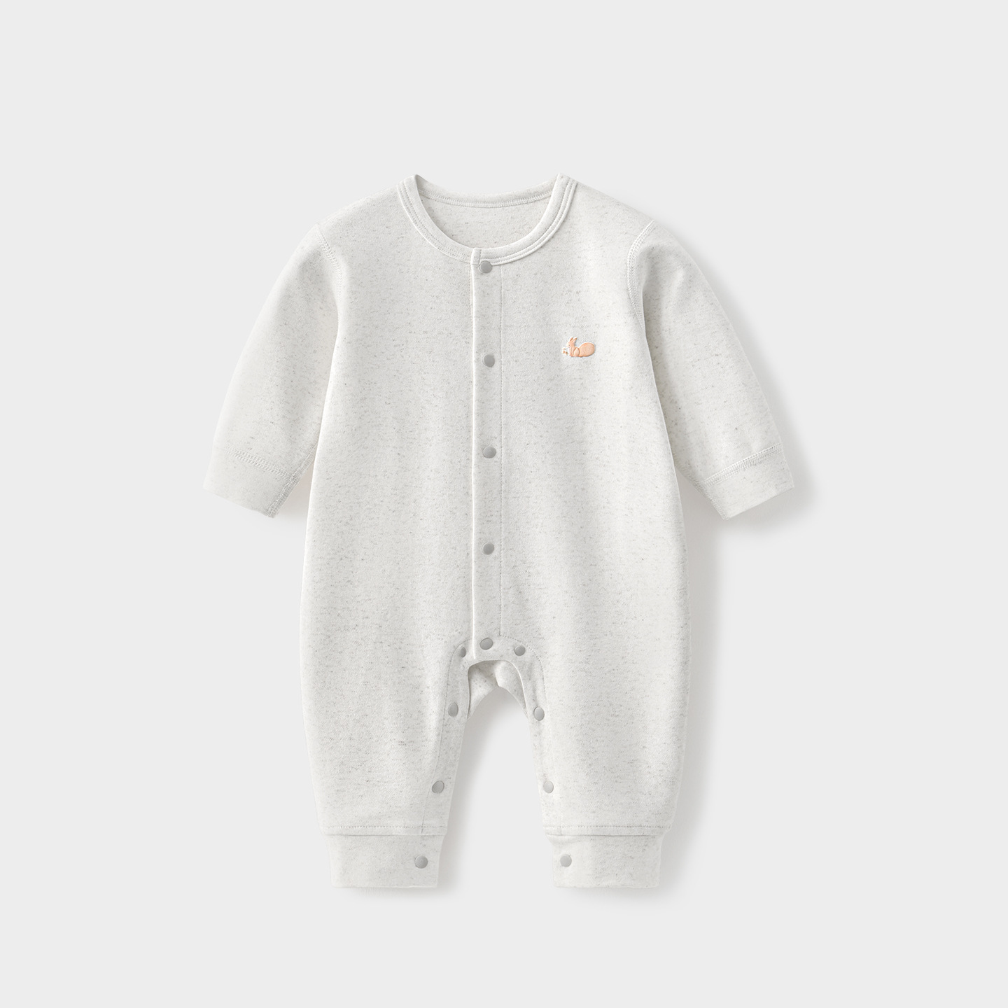 Uniforme infantil primavera y otoño ropa recién nacida para hombres y mujeres pijamas de fondo delgados luna llena ropa de primavera bebé
