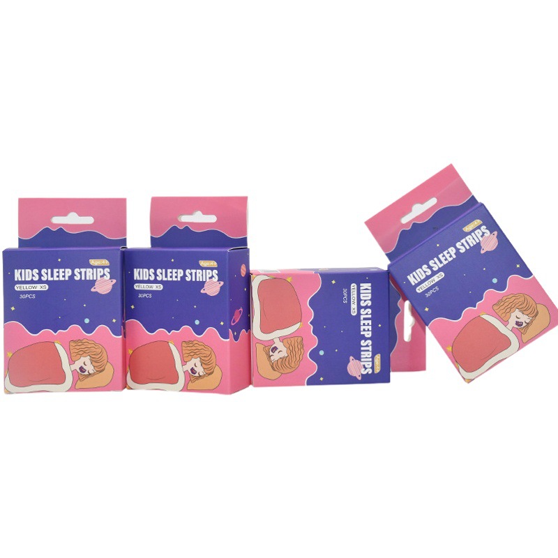 Manufacturer's Cartoon Children's Mouth-Closing Tape for Sleeping, Prevents Mouth Opening and Snoring, Mouth Breathing Tape, Sealing Tape, Mouth Closure Adhesive Tape