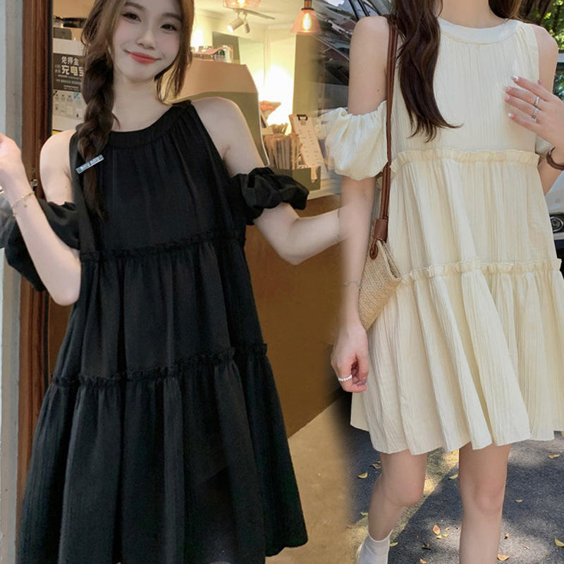 Summer light and thin dress for pregnant