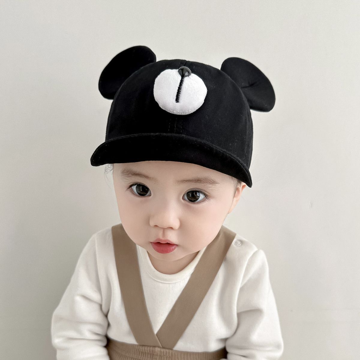 Gorra de Patito para Bebé de Algodón con Protección Solar para Salidas y Aire Libre