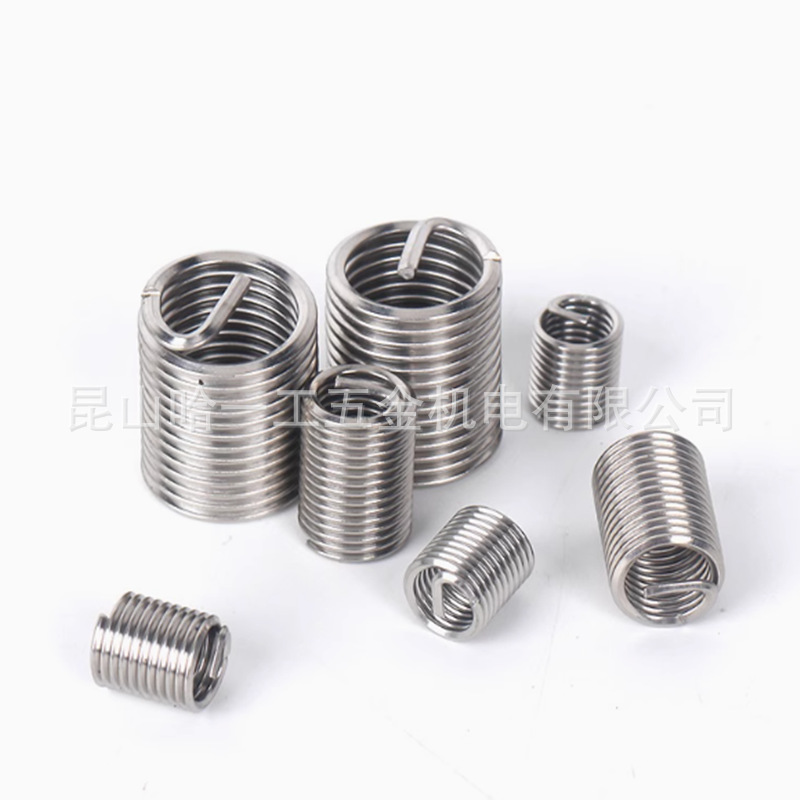 304不锈钢钢丝螺套丝套螺纹护套螺丝套美制螺套单支螺套 M1.6-M24