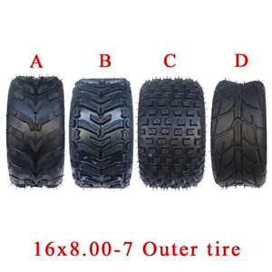 Kart ATV Təkər Aksesuarları 16*8-7 inch Vakuum Təkəri 16x8.00-7 inch Off-Road